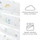 preview thumbnail 3 of 3, Becky Cameron Bluebirds Pattern 4 Piece Deep Pocket Bed Sheets Set