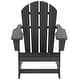 preview thumbnail 75 of 98, Polytrends Laguna Adirondack Eco-Friendly Poly All-weather Outdoor Rocking Chair