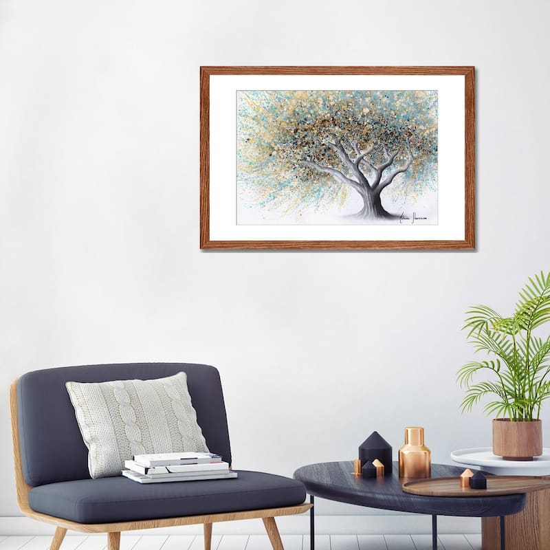 iCanvas "Spotted Teal Tree" by Ashvin Harrison