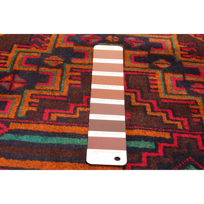 ECARPETGALLERY Hand-knotted Teimani Brown Wool Rug - 3'6 x 6'7