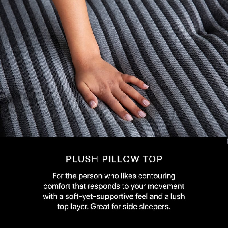 Beautyrest Black Series One 14.5" Plush Pillow Top Mattress Set