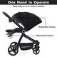 preview thumbnail 27 of 26, Foldable Baby Stroller,High Landscape Stroller for Toddlers, Convertible Infant Pram - N/A
