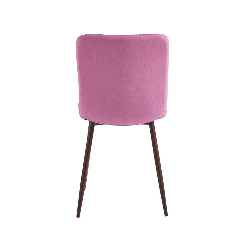 Porthos Home Lexi Dining Chairs Set of 2, Fabric Upholstery, Iron Legs