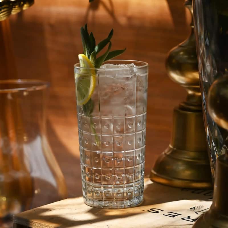 Bormioli Rocco Set of 4 Este Ounce Cooler Glasses