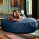 preview thumbnail 30 of 66, Jaxx Cocoon 6 Ft Giant Bean Bag Sofa and Lounger for Adults, Microsuede