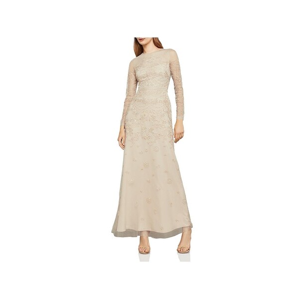 bcbg long sleeve gown