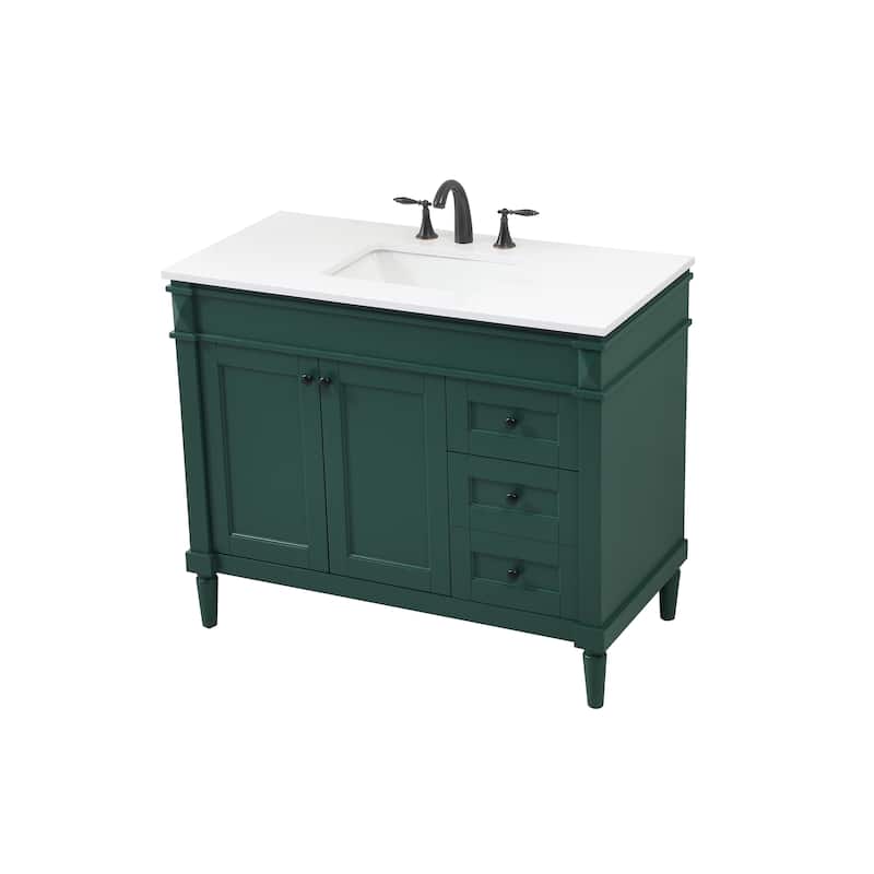 Clarity 32 - 42 Inch Single Bathroom Vanity