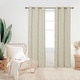preview thumbnail 39 of 113, Deconovo Gold Line 52 Width Curtain Panel Pair (2 Panel) 52Wx108L Inch - Light Beige