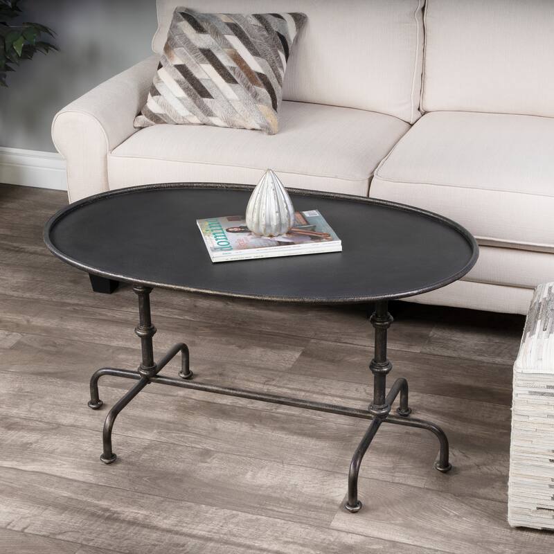 Handmade Butler Kira Metal Steel/Aluminum End Table - Overstock - 12073600