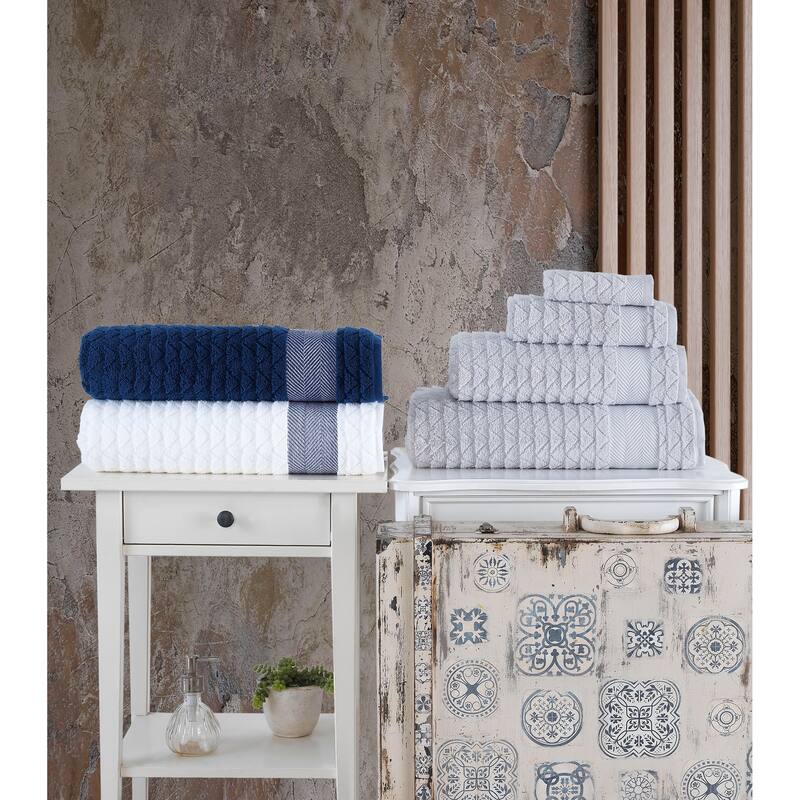 Brooks Brothers Herringbone Bath Towel