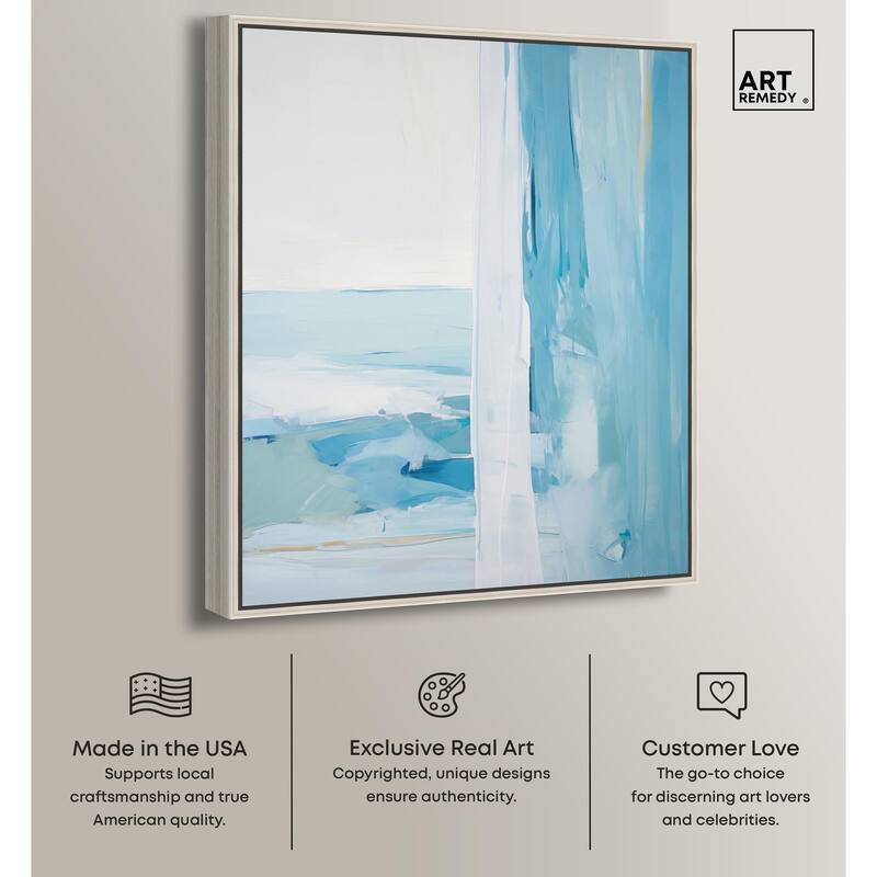 Transcendent Tides II Canvas by Art Remedy