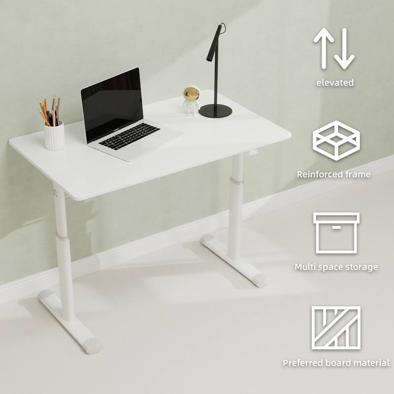 Adjustable compact design study desk suitable for children and adults