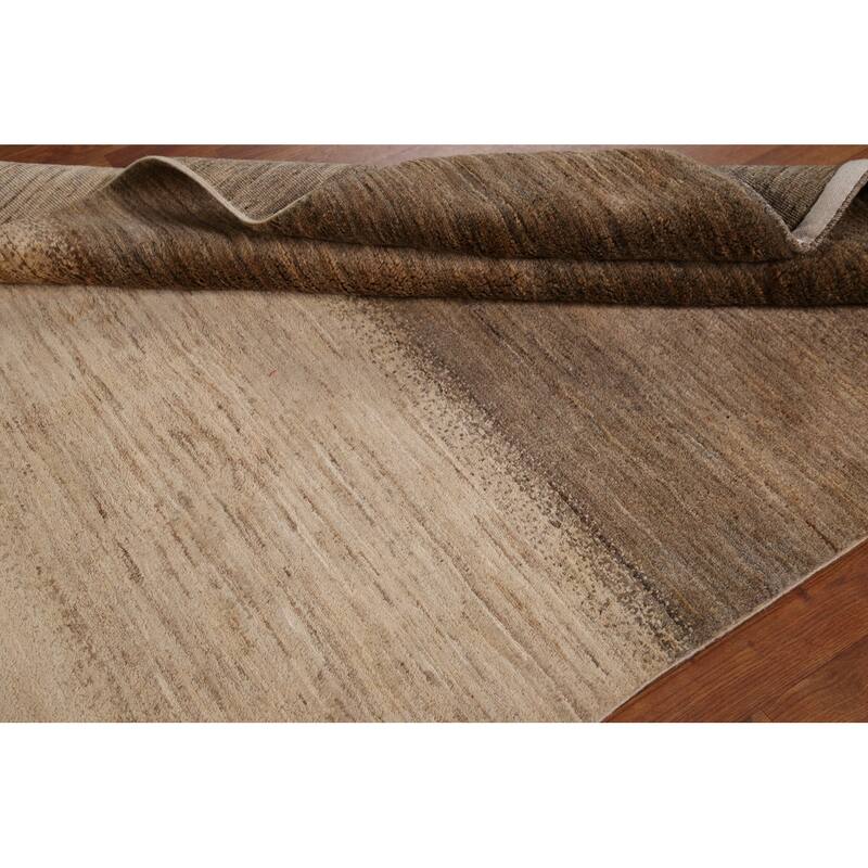 Gabbeh Kashkoli Area Rug Hand-knotted Wool Carpet - 4'7"x 5'6"