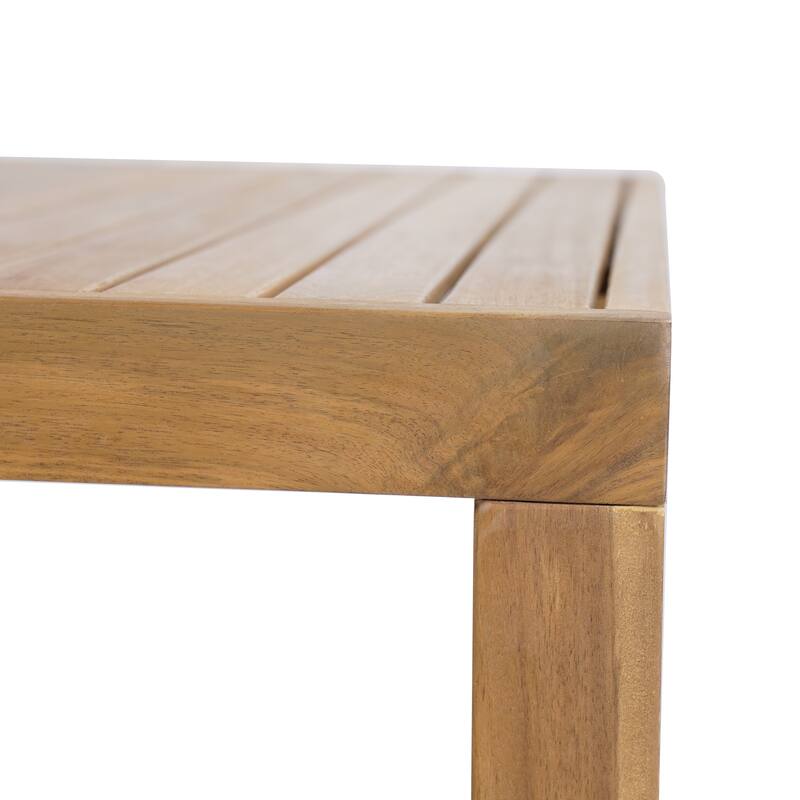 Christopher Knight Home Cole Outdoor Acacia Wood Bar Table