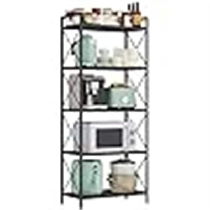Metal Storage Rack - 12.6"D x 23.62"W x 57.28"H