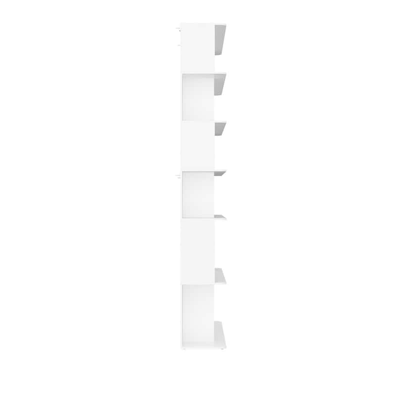 Buffet Display Cabinet Bookshelf Bookcase 81.9 Inches Tall Bookshelf