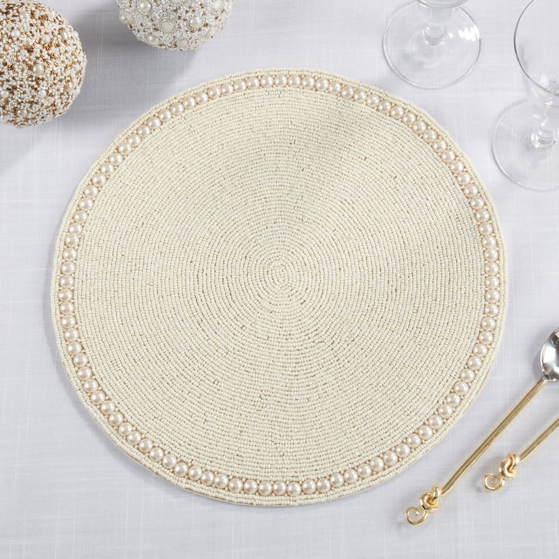 Glass Beaded Placemat (set of 4)