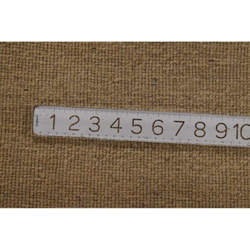 Modern Gabbeh Oriental Area Rug Hand-Knotted Wool Carpet - 6'6" x 9'7"