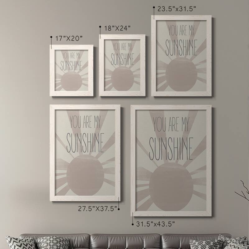 Sunshine-Premium Framed Canvas - Ready to Hang