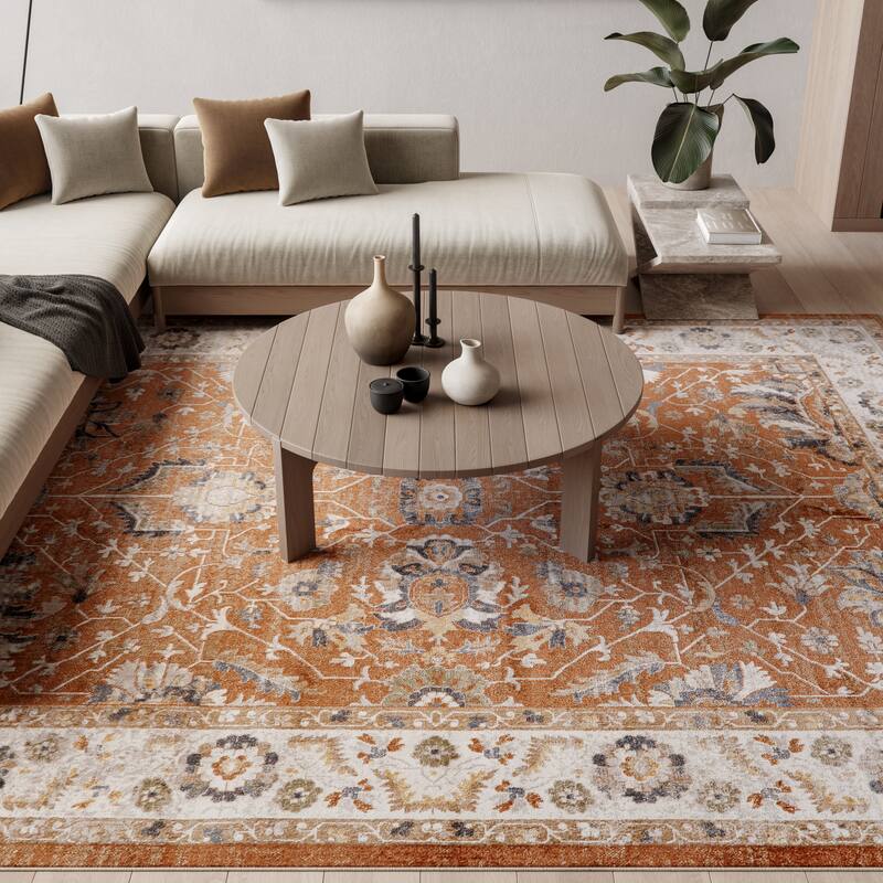 Nourison Astra Machine Washable Indoor only Persian Area Rug