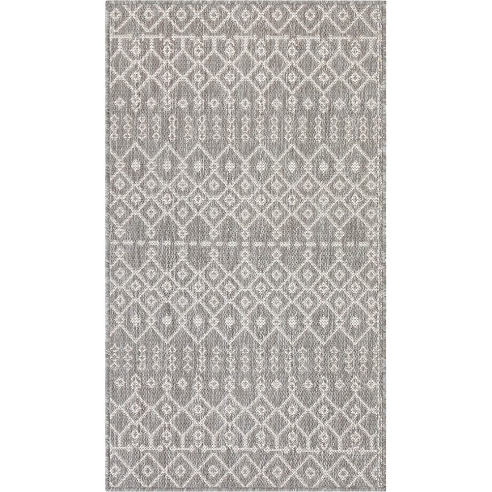 Well Woven Medusa Nord Nordic Lattice Indoor Outdoor Area Rug