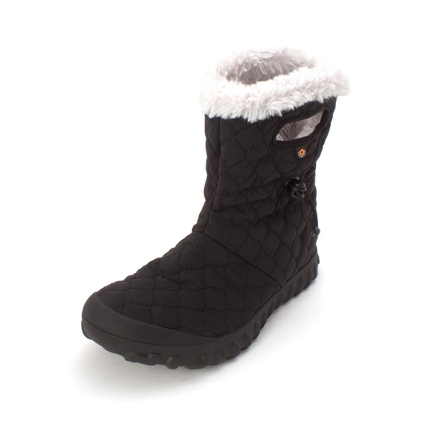 Bogs Womens w bmoc quilt sm Fabric Closed Toe Mid-Calf Cold Weather Boots