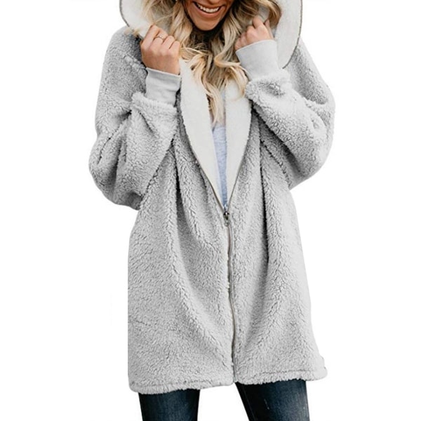 sherpa hoodie zip up