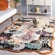 preview thumbnail 17 of 33, SAFAVIEH Handmade Jardin Fadya Country Wool Rug 4' x 6' - Black/Ivory - Rectangle
