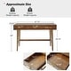 preview thumbnail 10 of 13, Erich Mid Century Modern 48" Computer Desk with USB by HULALA HOME