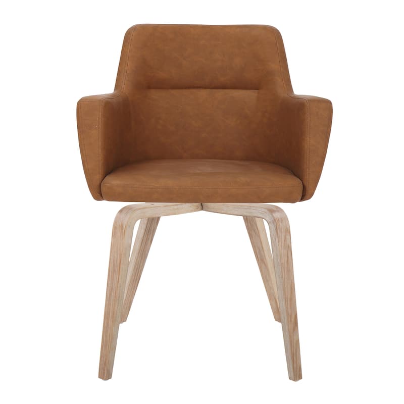 Carson Carrington Duved Dining Chair with Bent Wood Legs (Set of 2)