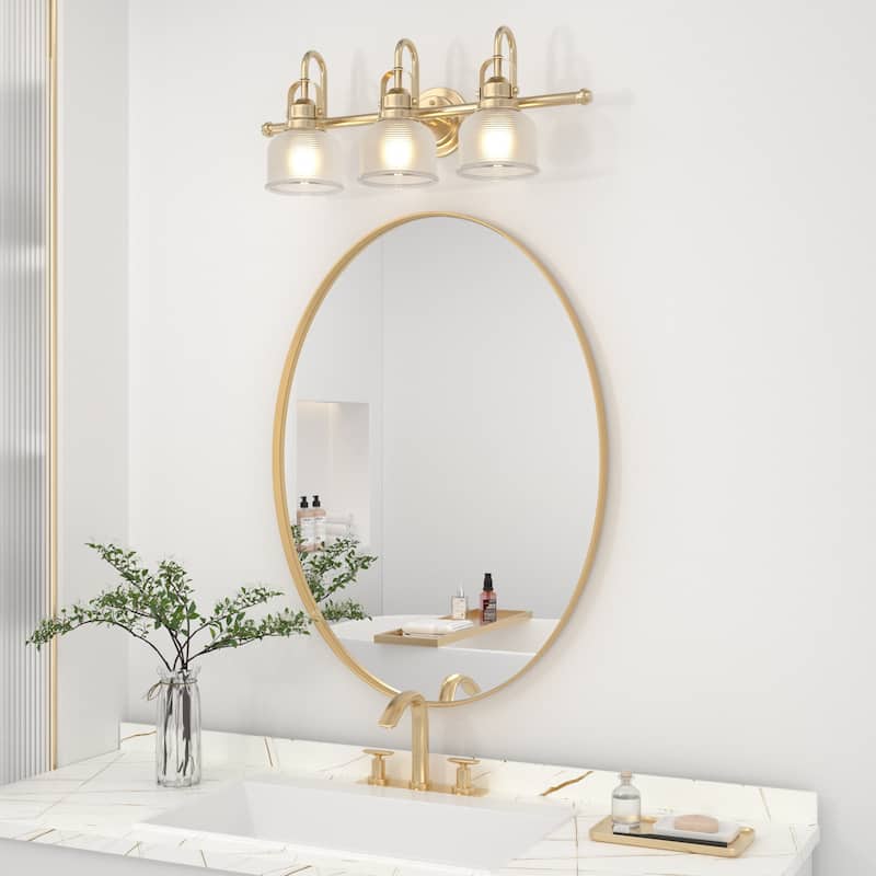 Modern Wall Mirrors Bedroom Mirrors Vanity Mirror with Iron Framed(1 Piece）