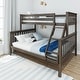 preview thumbnail 15 of 19, Max and Lily Twin XL over Queen Bunk Bed Clay