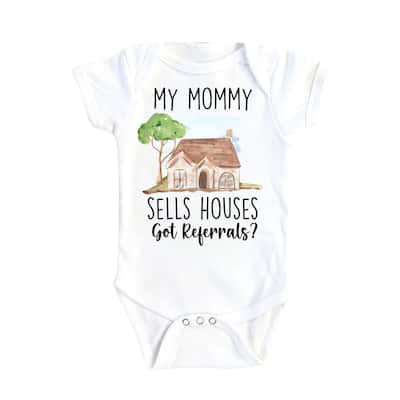 Real Estate - Baby Boy Girl Clothes Infant Bodysuit Funny Cute Newborn 1D
