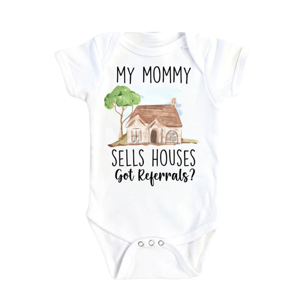 Real Estate - Baby Boy Girl Clothes Infant Bodysuit Funny Cute Newborn 1D