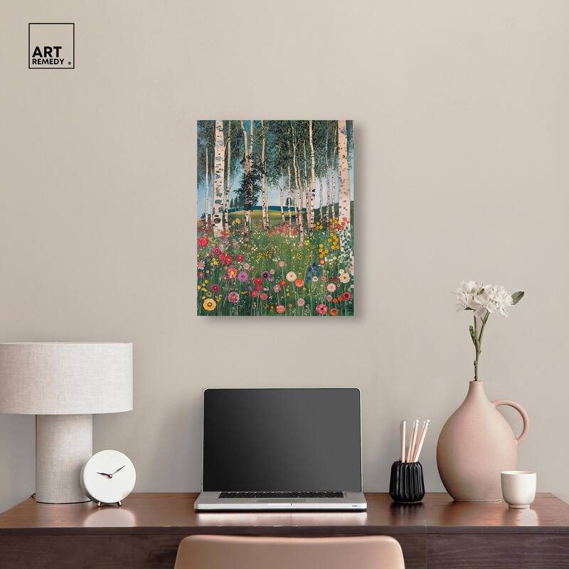 Aspen Aura Canvas by Art Remedy, Gallery Wrapped