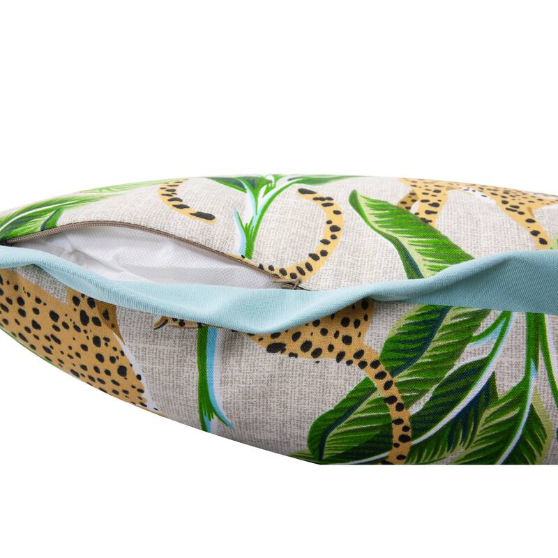 Allan Andrews Indoor/Outdoor 20" Square Printed Accent Throw Pillow Collection