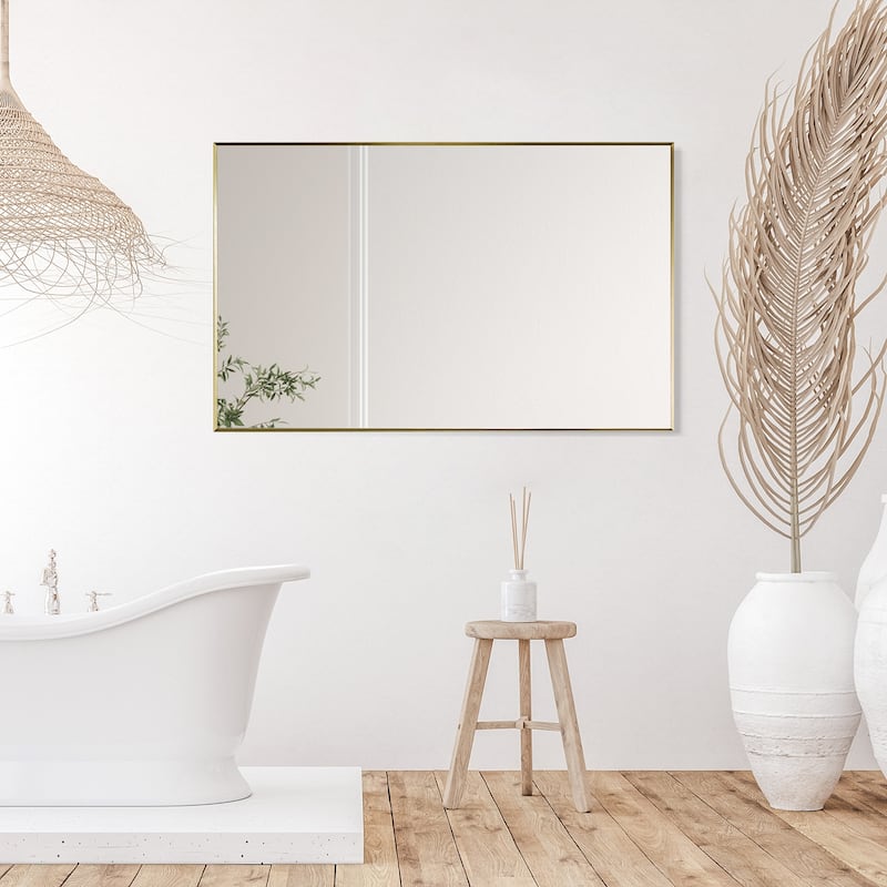 Altair Sassi Bathroom/Vanity Aluminum Framed Wall Mirror