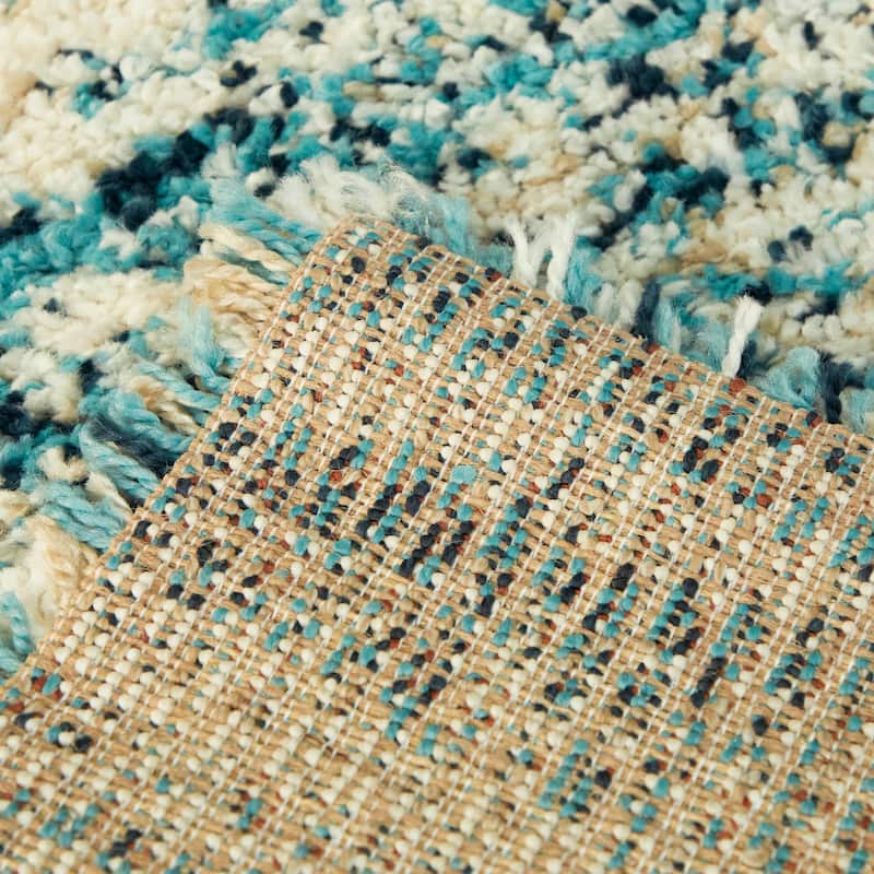 Eastleigh Coastal Ombre Shag Area Rug