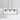 Acroma 3-ight Linear Modern Farmhouse Rectangle Chandelier with UL Certified - 25in