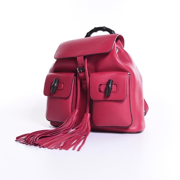 gucci bamboo backpack