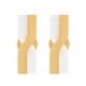 preview thumbnail 1 of 13, Madison Led Wall Sconces Wall Light Modern Bathroom Vanity Light 4000k , Set of 2 Brass