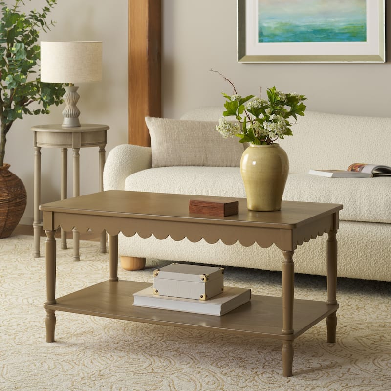 SAFAVIEH Haven Farmhouse Coffee Table - 38"W x 19"D x 19"H