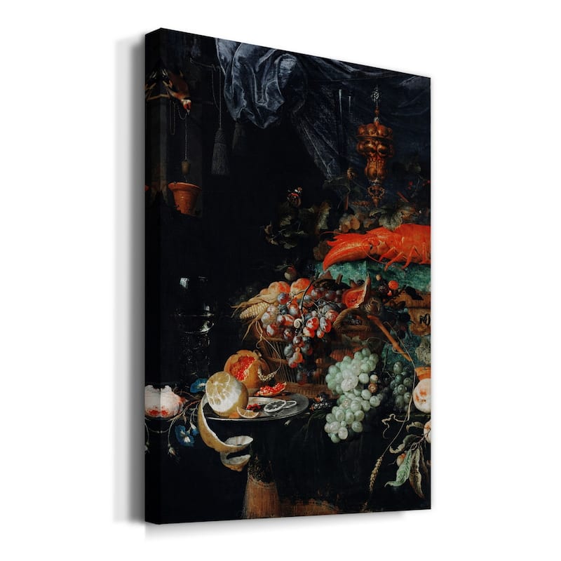 Fruits and Lobster Premium Gallery Wrapped Canvas - Ready to Hang