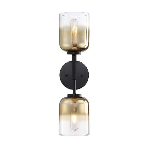 slide 2 of 5, Designers Fountain D306M-2WS Gatsby 2 Light 20" Tall Wall Sconce