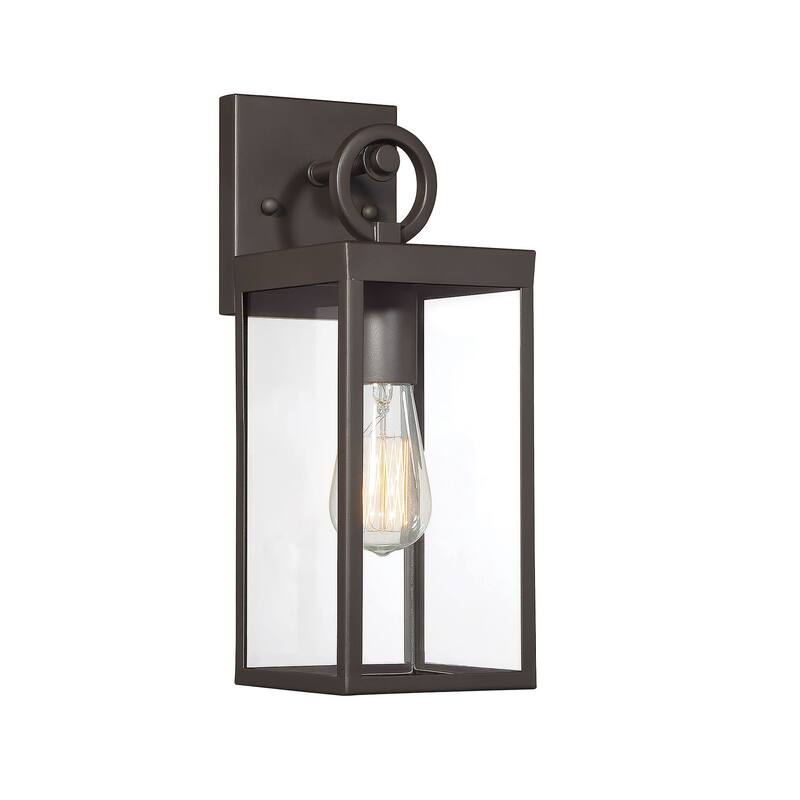 Bellevue Single Light 10" Tall Outdoor Wall Sconce
