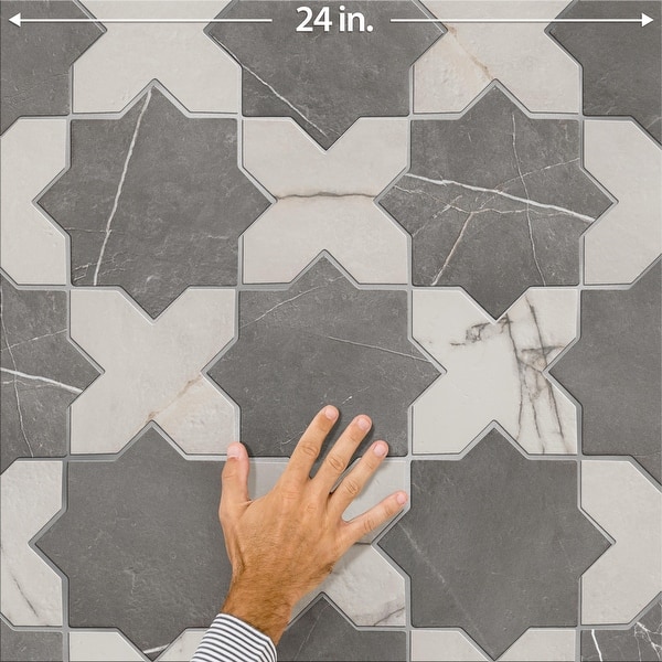 Mohawk® Chenille White 6 x 36 Limestone Floor and Wall Tile Mohawk® Chenille White 6 x 36 Limestone Floor and Wall Tile