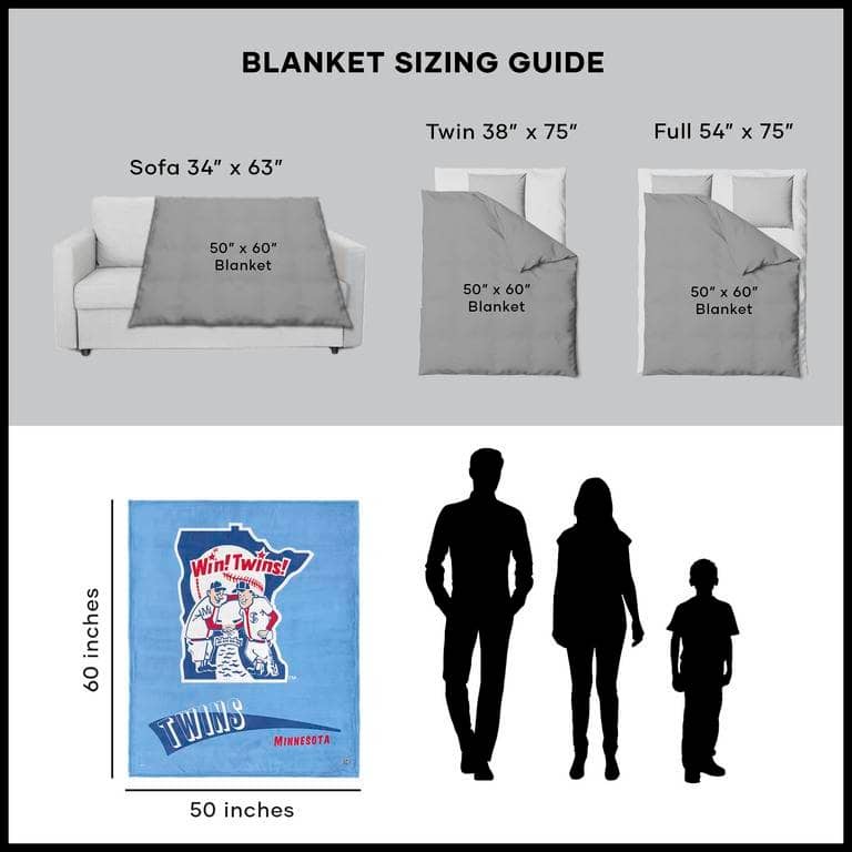 MLB CC Throwback Silk Touch Throw Blanket