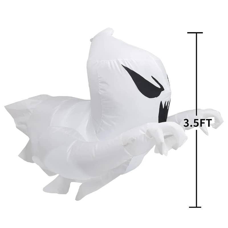 4.5 FT Halloween Inflatable Scary Flying Ghost