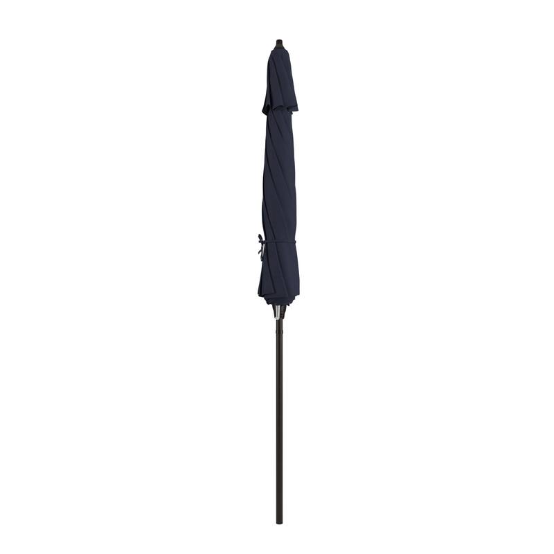 North Bend 9-foot Crank Lift Auto Tilt Patio Umbrella with Outdoor Rated Olefin fabric by Havenside Home