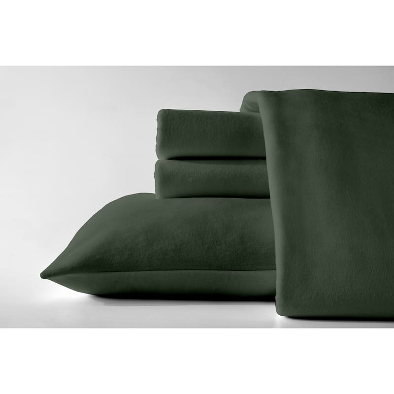 Dormisette Luxury German Flannel 6-Ounce Cotton Bed Sheet Set
